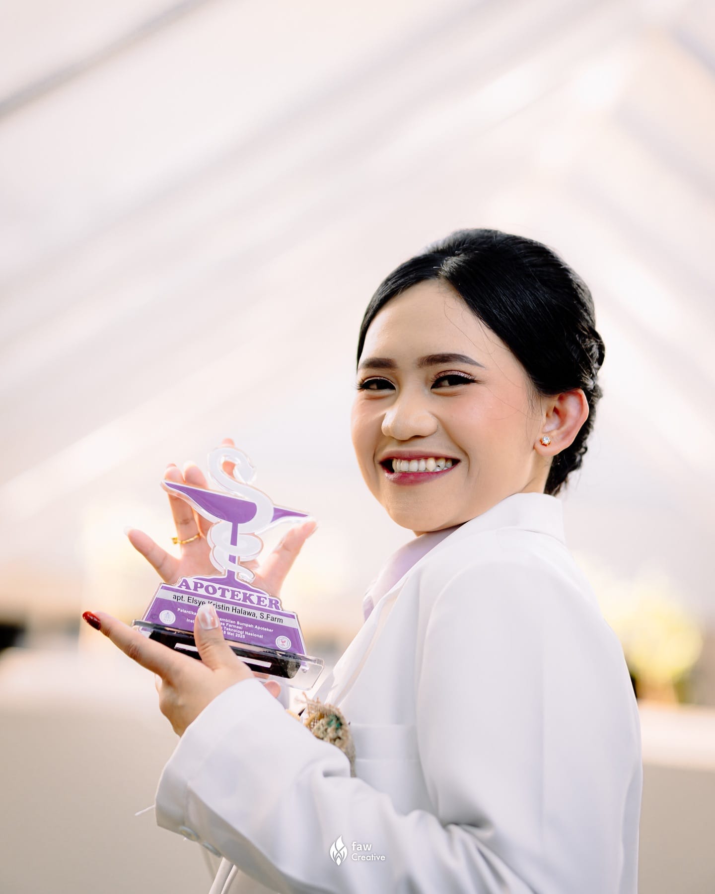 Potret sidang skripsi, frame kedua dari sesi yang sama