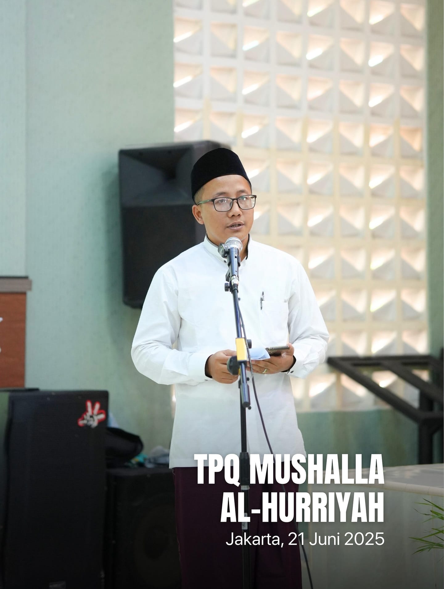 Detail dari acara khataman TPQ Mushalla Al-Hurriyah